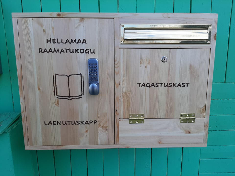hellamaa raamatukogu laenutuskast