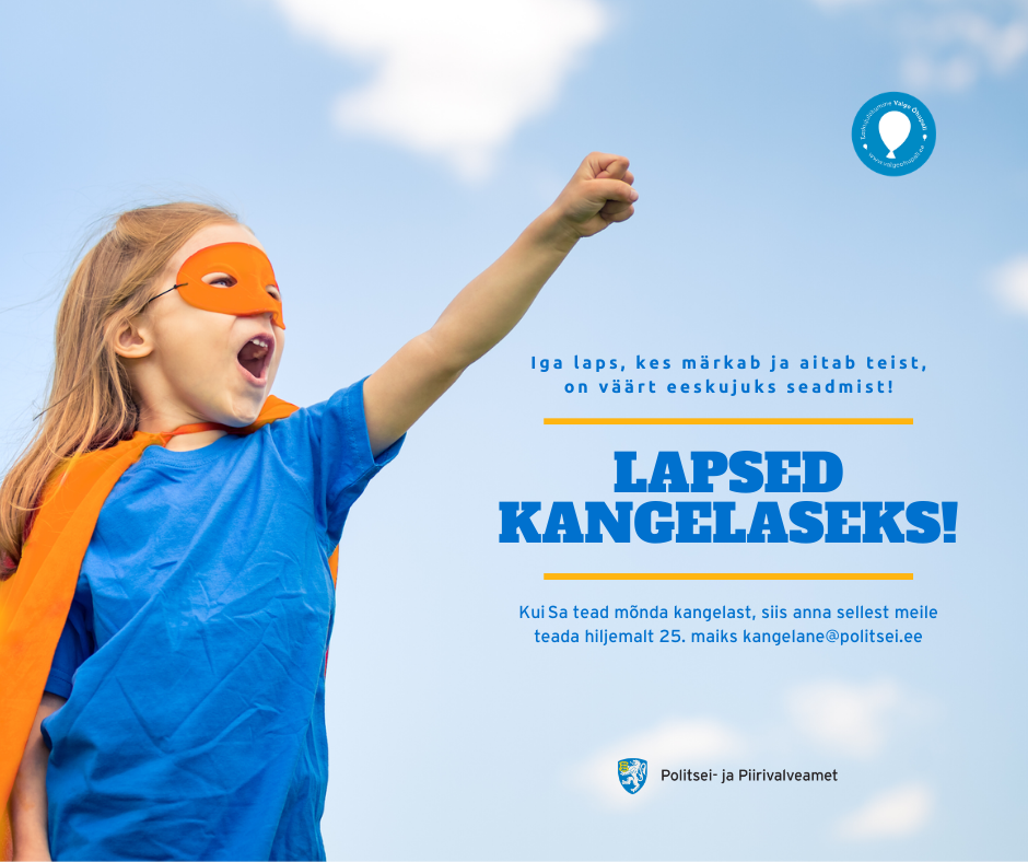 lapsed kangelaseks