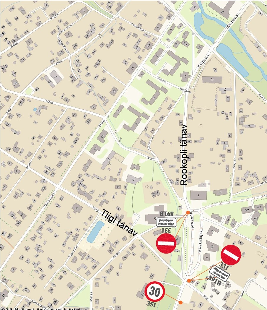Kärdla keskväljak suletud reedel