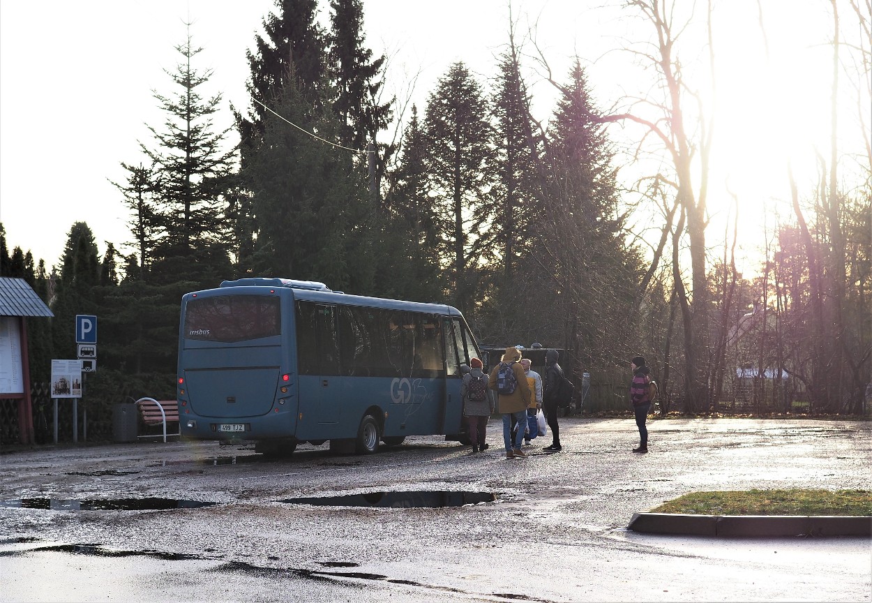 pritsumaja parkla bussipeatus