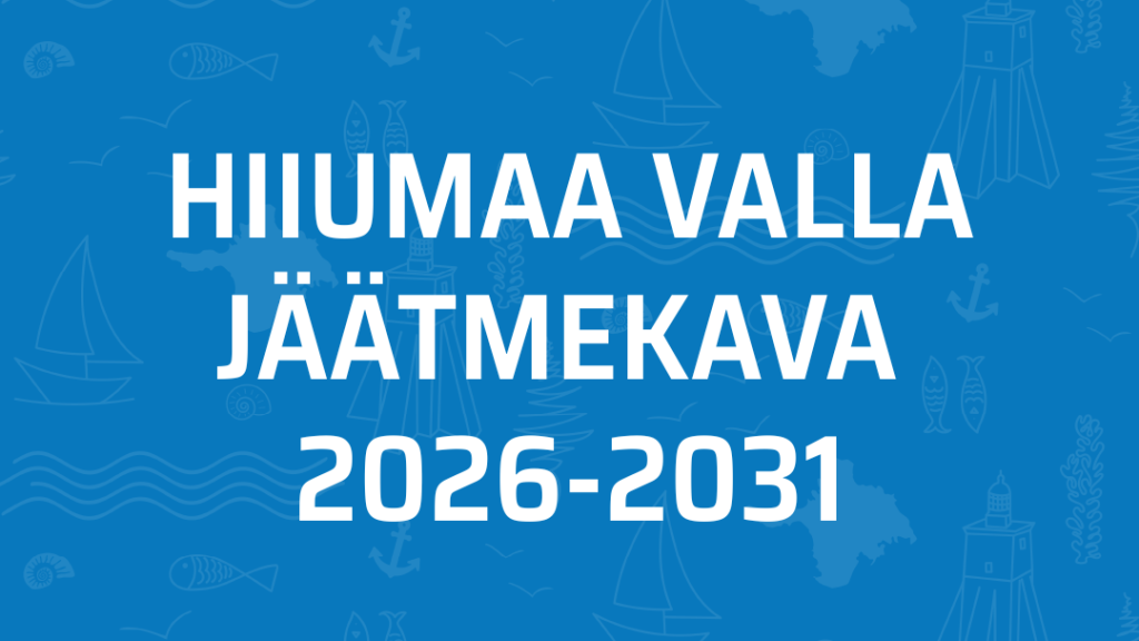 Hiiumaa valla jäätmekava 2026-2031