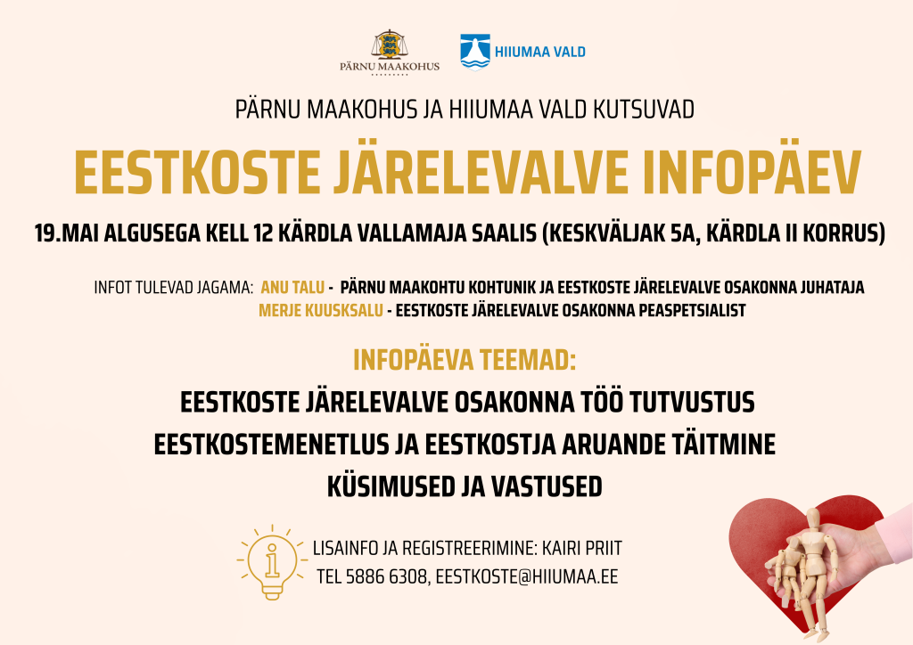 eestkoste infopäev