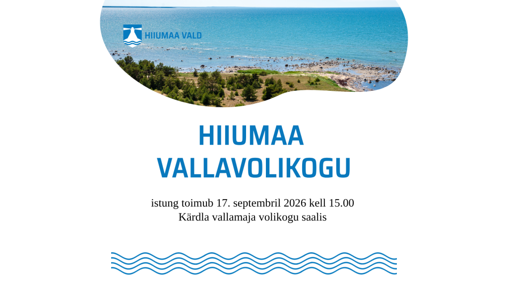 Vallavolikogu istung september 2026